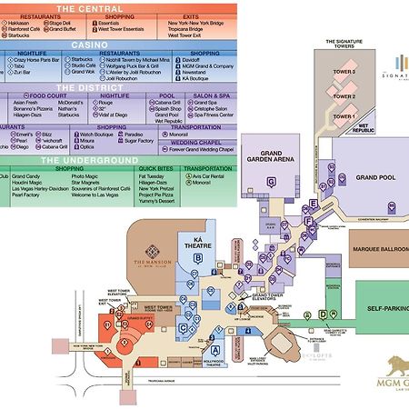 Signature Mgm Suite With Strip And Sphere View Las Vegas Ngoại thất bức ảnh