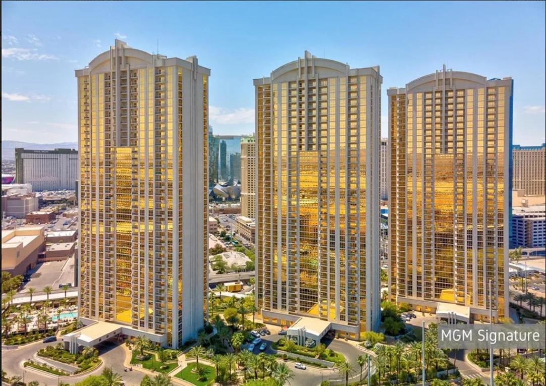 Signature Mgm Suite With Strip And Sphere View Las Vegas Ngoại thất bức ảnh