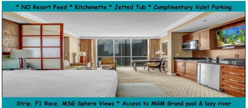 Signature Mgm Suite With Strip And Sphere View Las Vegas Ngoại thất bức ảnh
