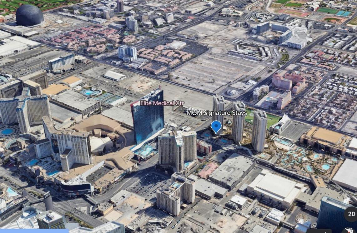 Signature Mgm Suite With Strip And Sphere View Las Vegas Ngoại thất bức ảnh